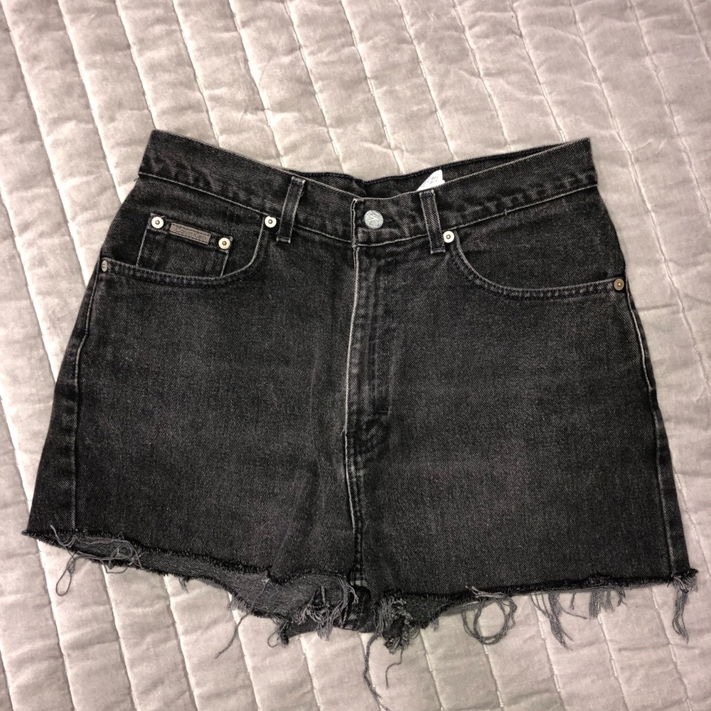 Vintage Calvin Klein High waisted Cut Off Shorts